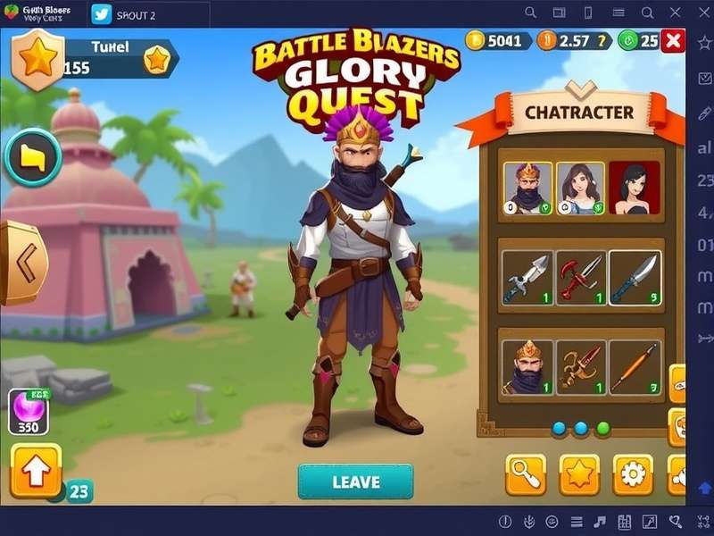 Battle Blazers Glory Quest Character Customization